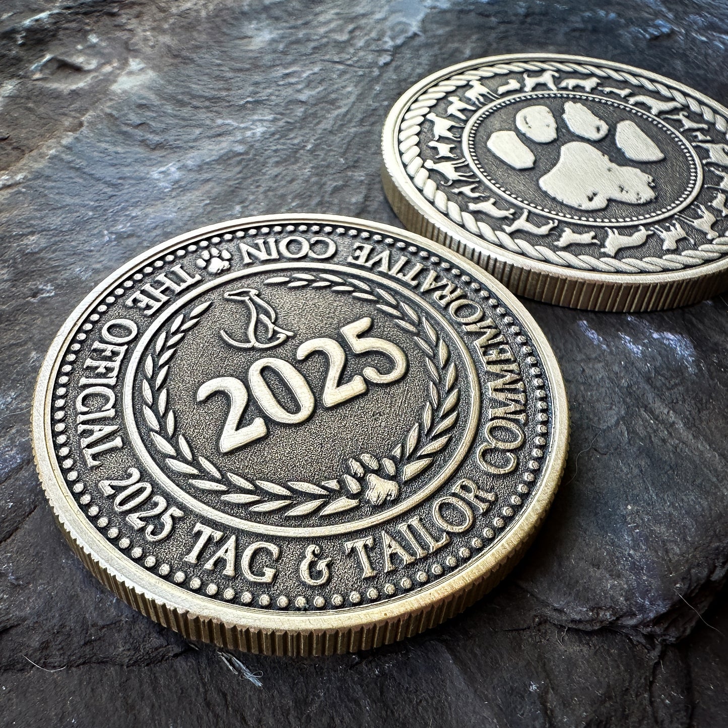 The Official 2025 Tag & Tailor Commemorative Coin