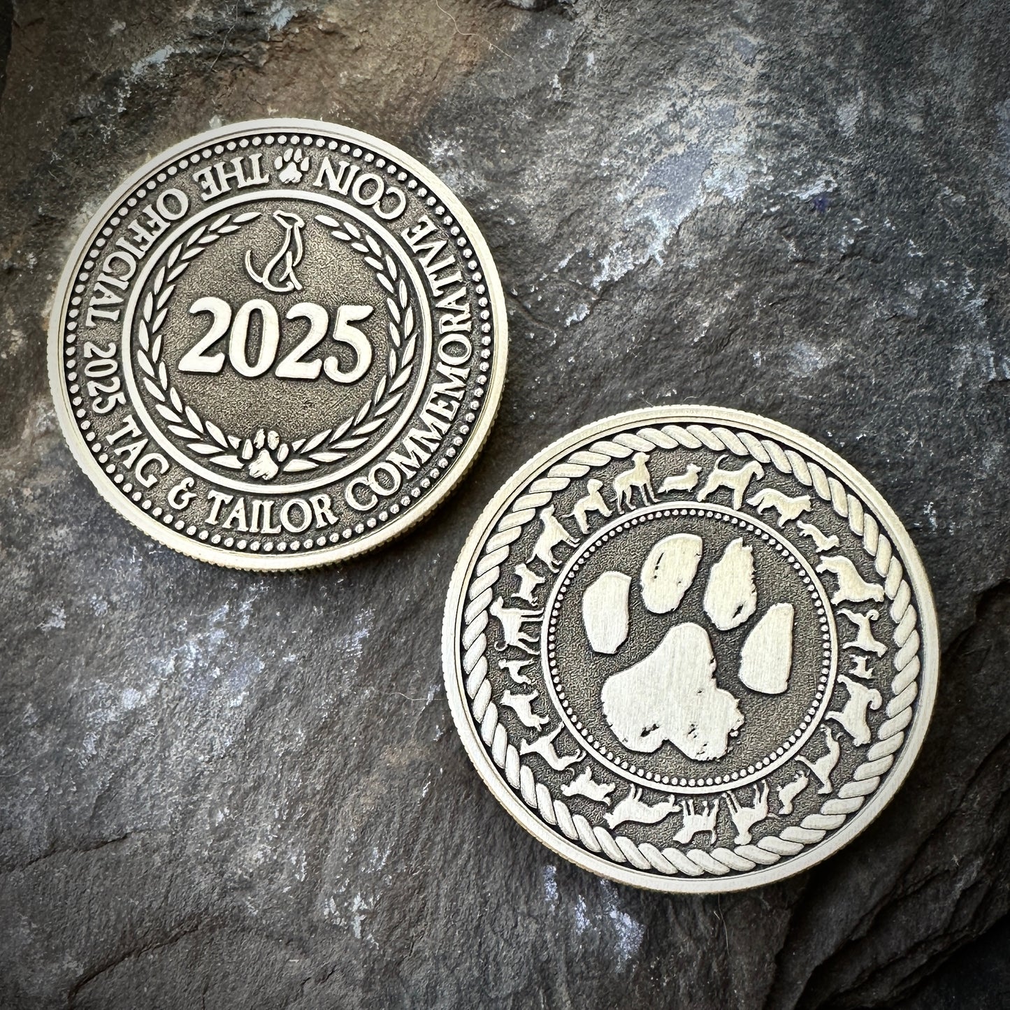 The Official 2025 Tag & Tailor Commemorative Coin