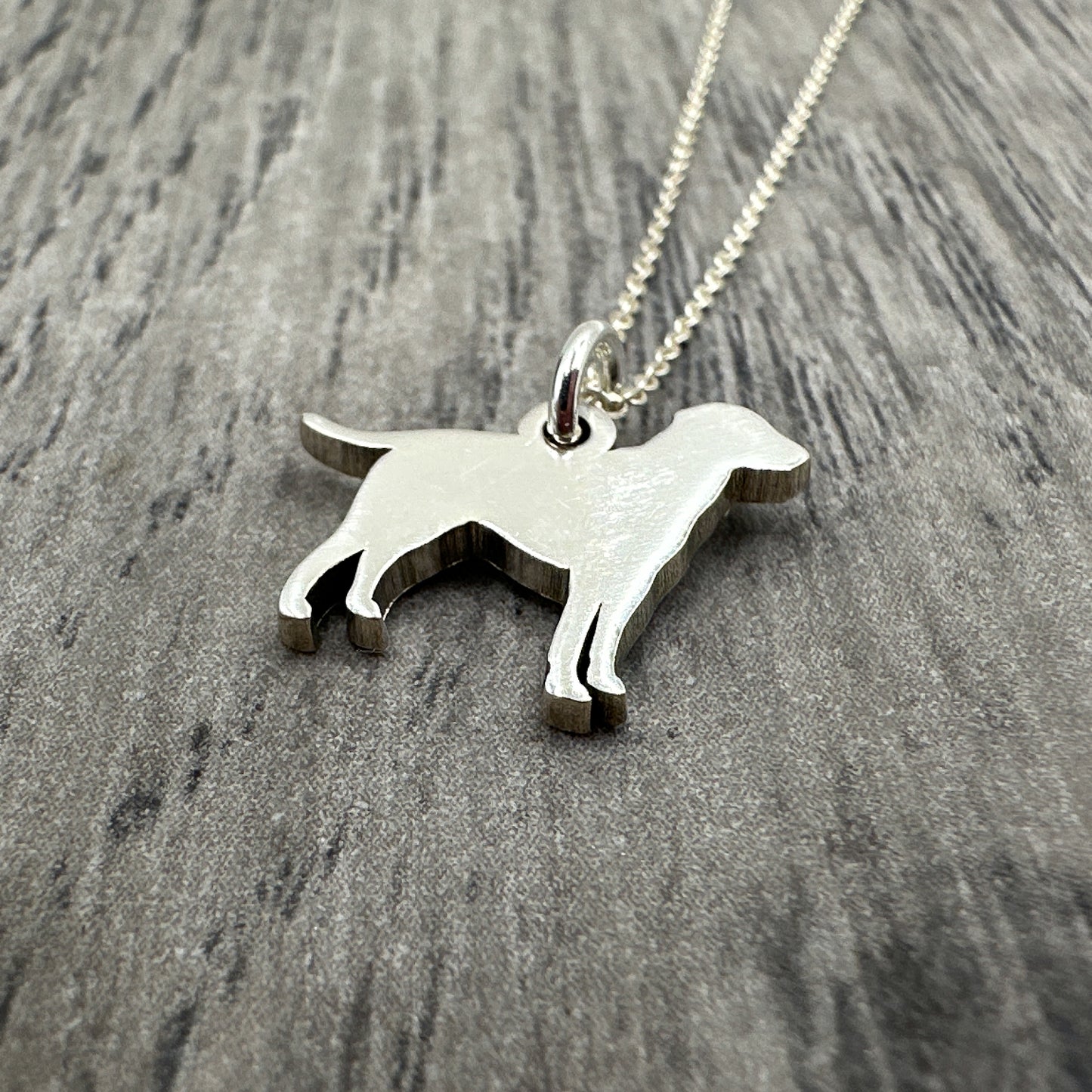 925 Sterling Silver Dog Breed Pendant Only