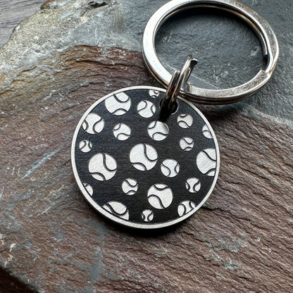 Tennis Balls - Small stainless steel disc