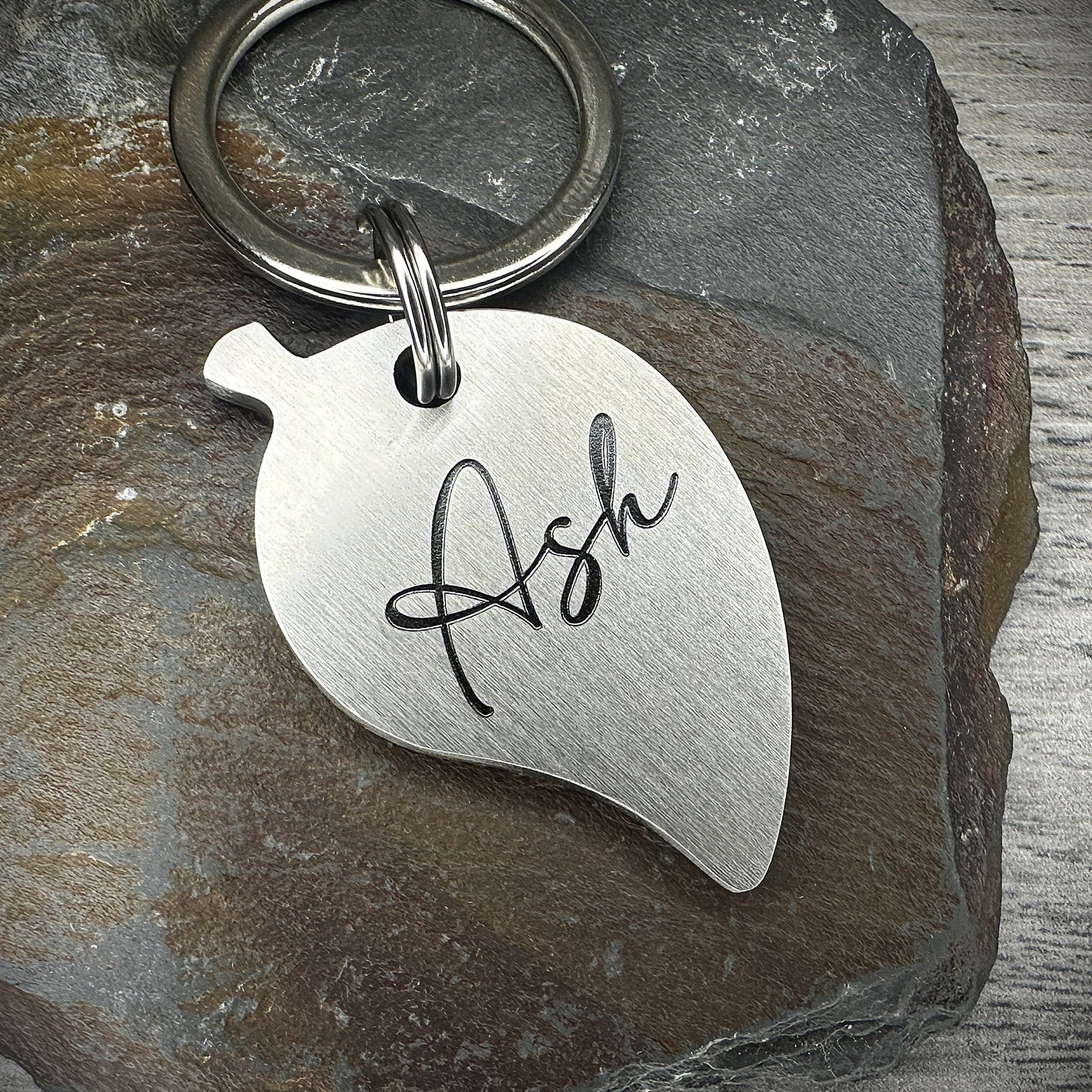 Ash - Stainless Steel Leaf Small