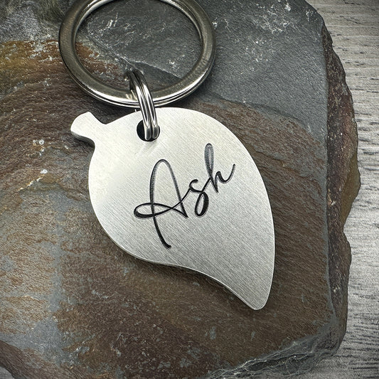 Ash - Stainless Steel Leaf Small