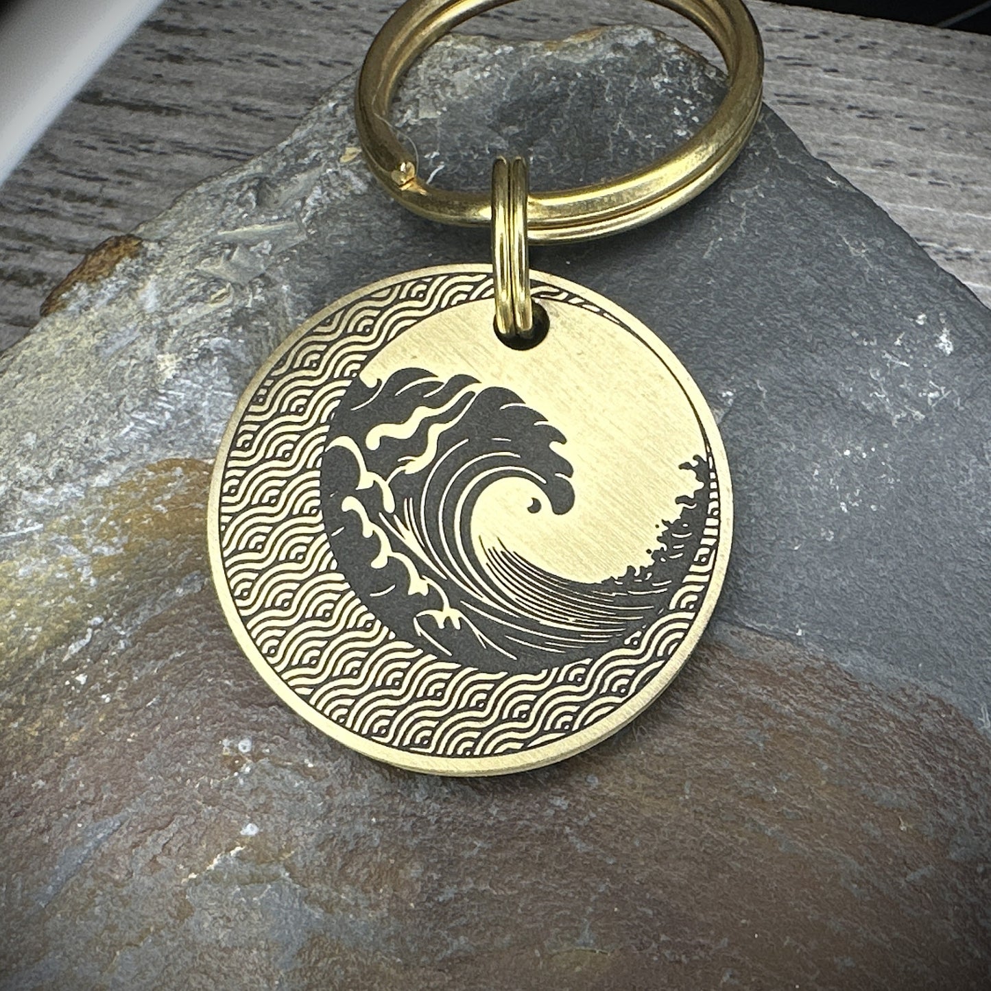 Ocean Wave - Brass Disc Medium