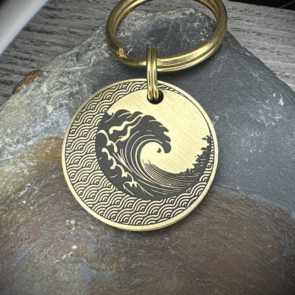 Ocean Wave - Brass Disc Medium