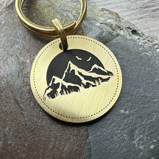 Moutains - Brass Disc Mediumn