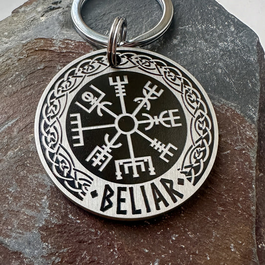 Dark Vegvisir Compass