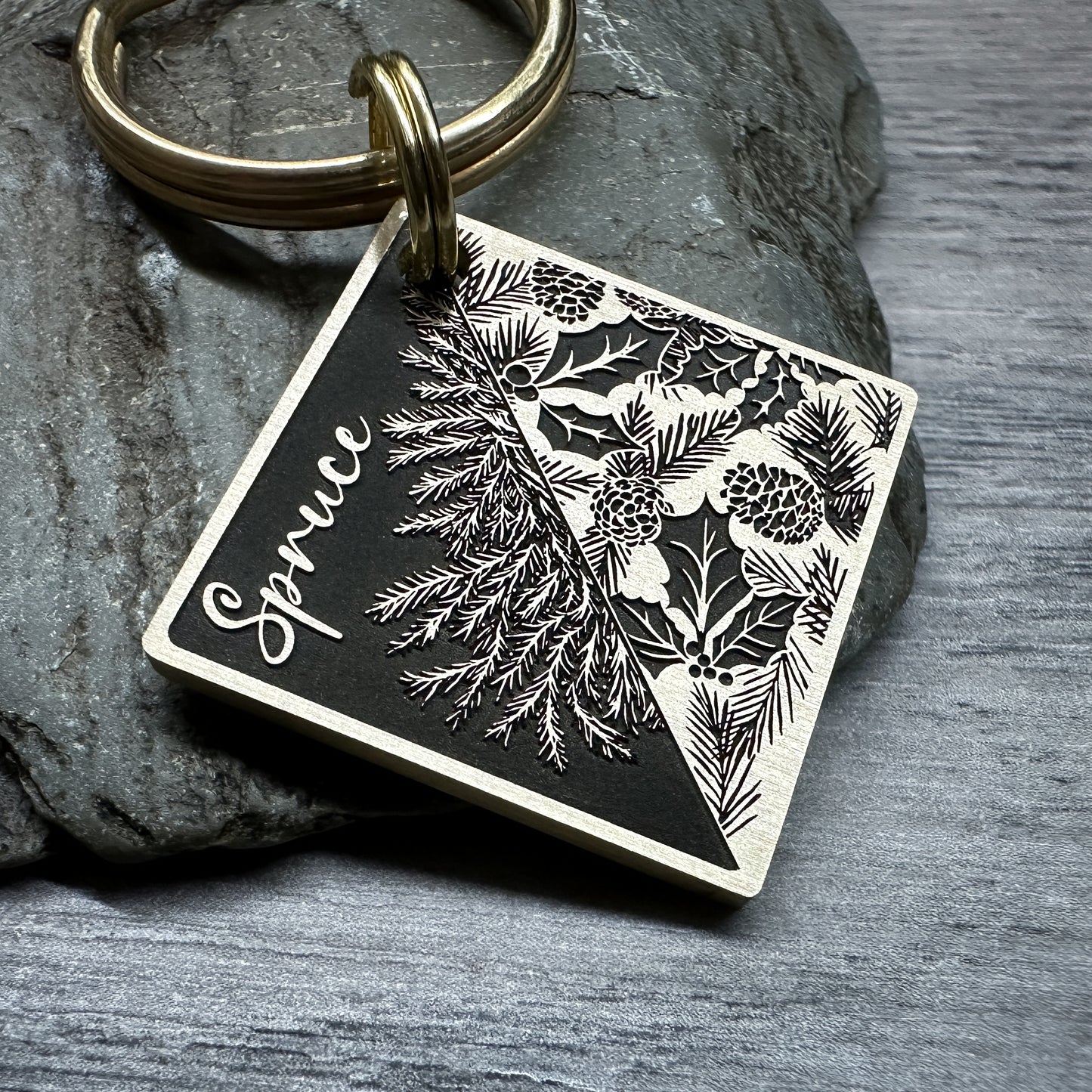 Festive Spruce Half & Half