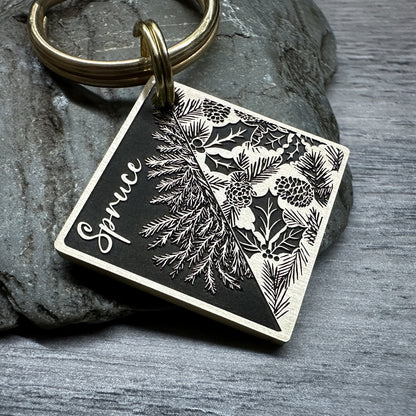 Festive Spruce Half & Half