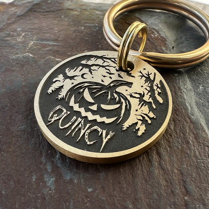 Creepy Forest Pumpkin