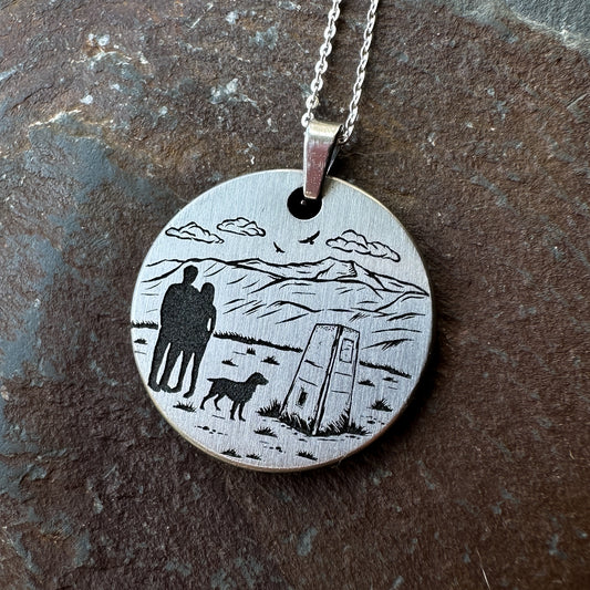 Trig Point Necklace