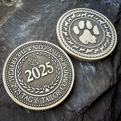 The Official 2025 Tag & Tailor Commemorative Coin
