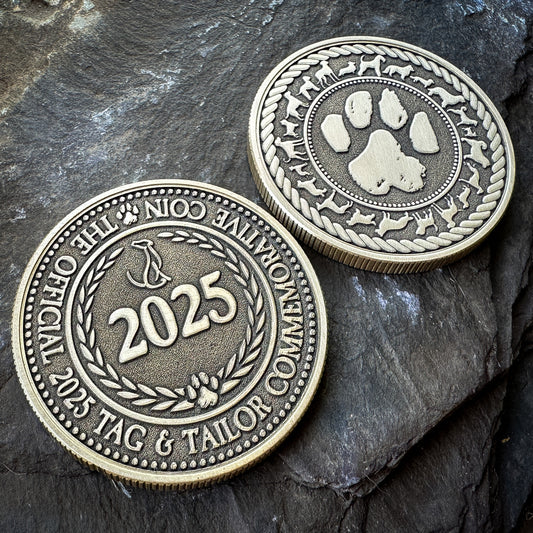 The Official 2025 Tag & Tailor Commemorative Coin