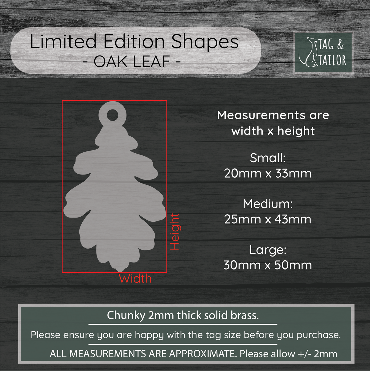 Oak Leaf - DARK