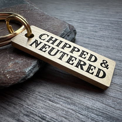 Chipped & Neutered