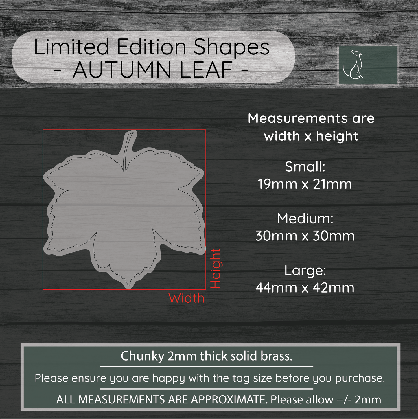 Autumn Leaf Shape - Dark
