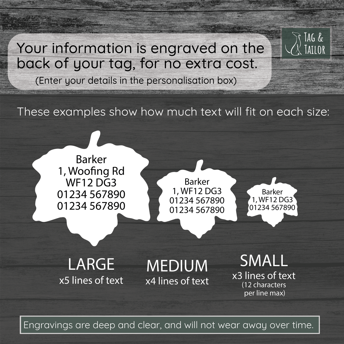 Autumn Leaf Shape - Dark