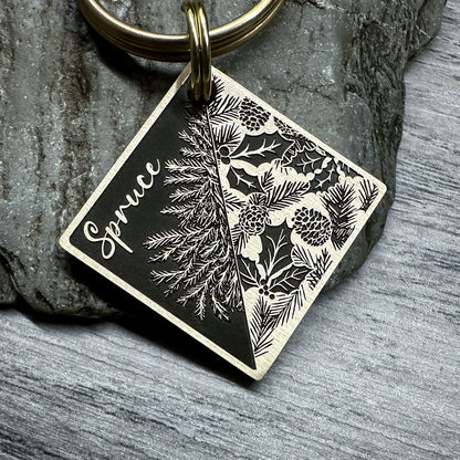 Festive Spruce Half & Half