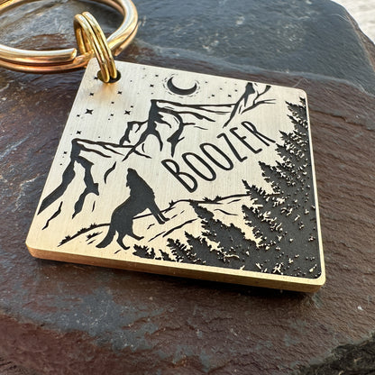 Wolf in the Mountains