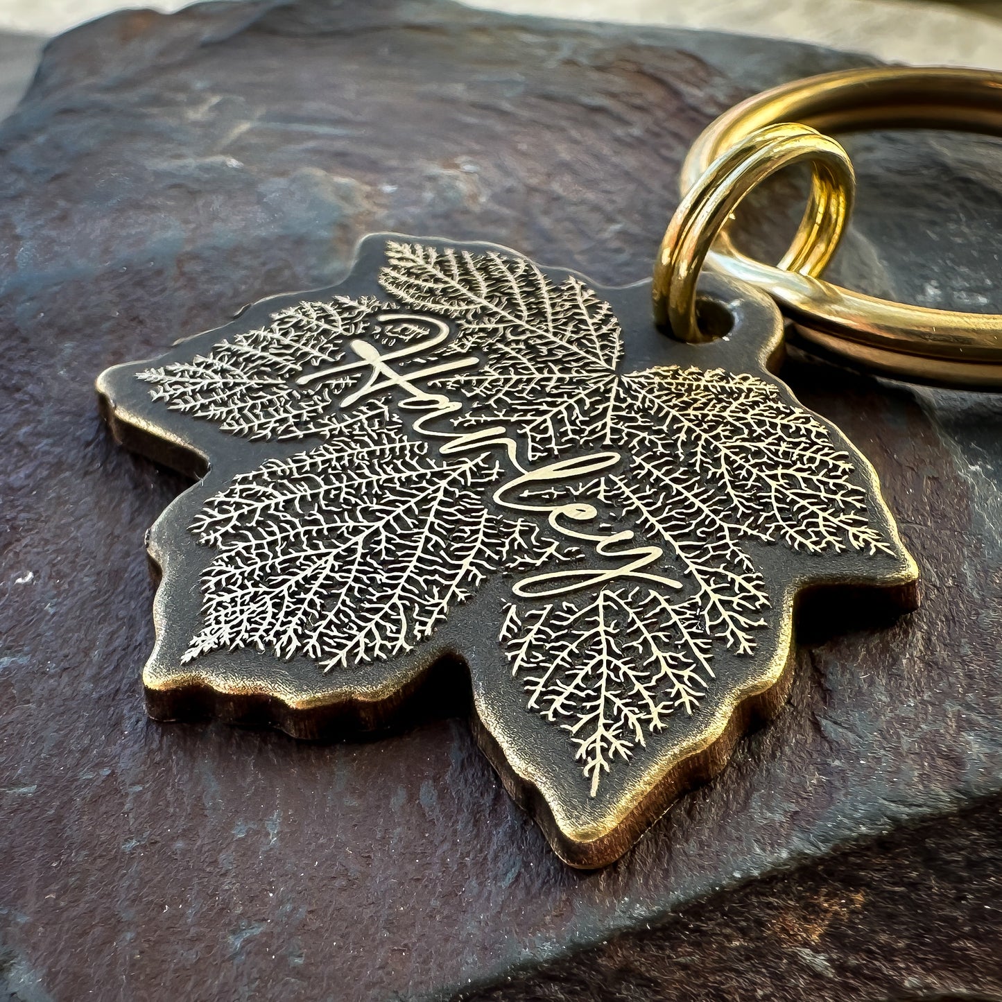 Autumn Leaf Shape - Dark