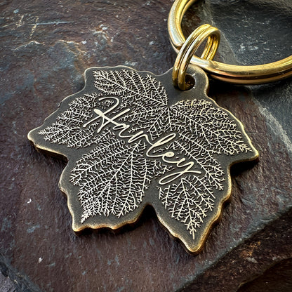 Autumn Leaf Shape - Dark