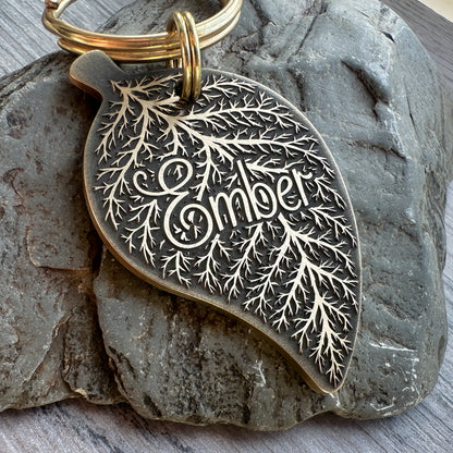 Veined Leaf 2 - Dark