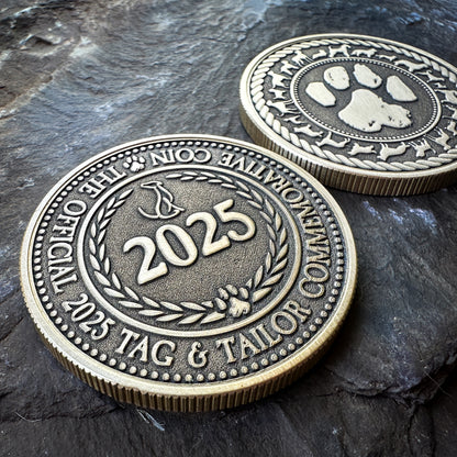 The Official 2025 Tag & Tailor Commemorative Coin