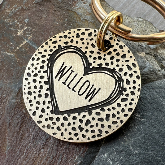 Animal Print with Heart