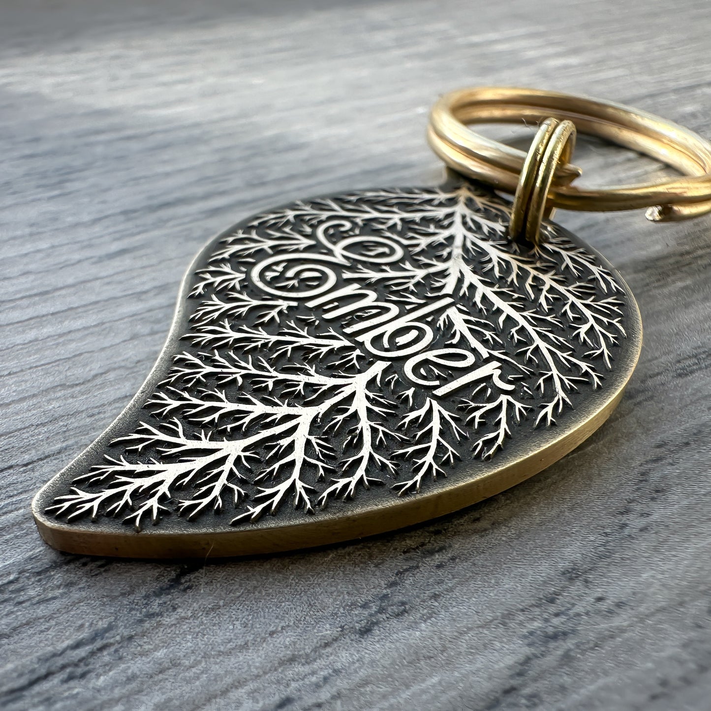 Veined Leaf 2 - Dark