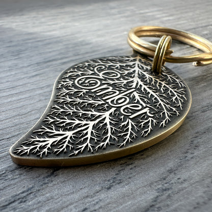 Veined Leaf 2 - Dark