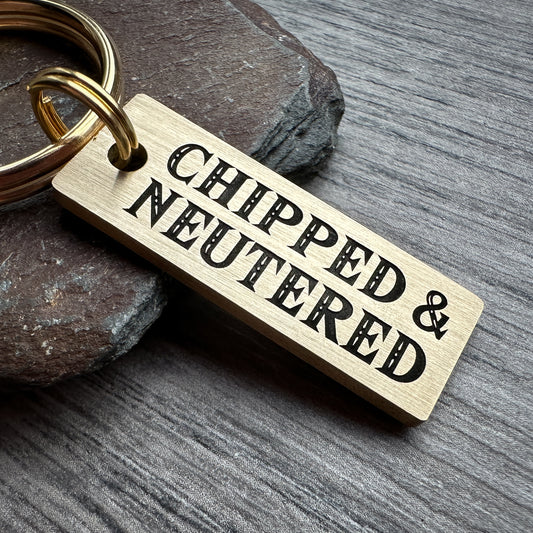 Chipped & Neutered