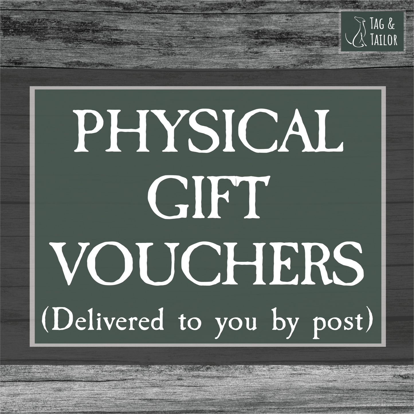 Physical Gift Vouchers