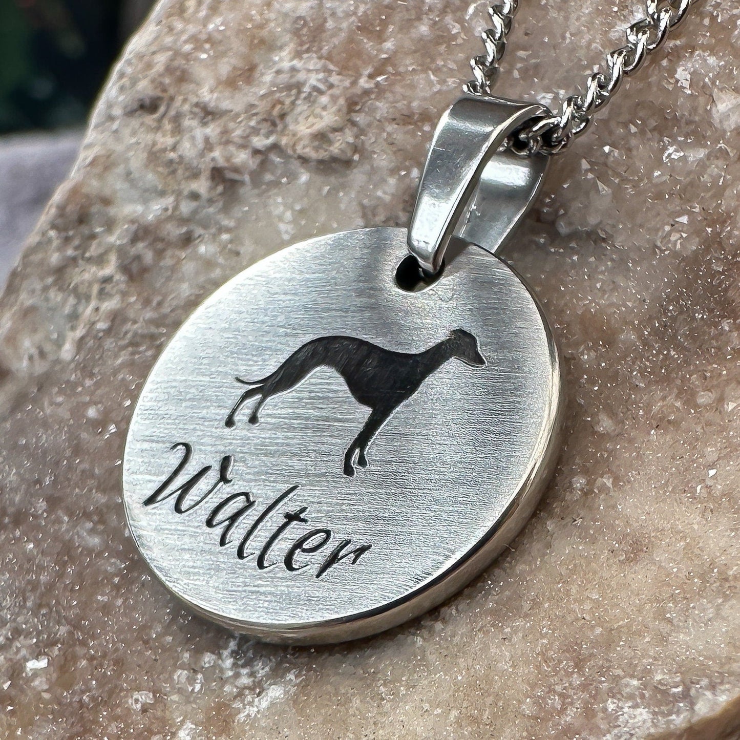 Customisable Silhouette Pendant