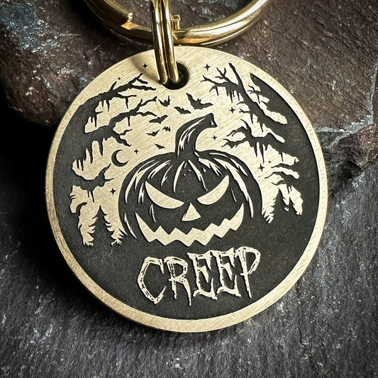 Creepy Forest Pumpkin