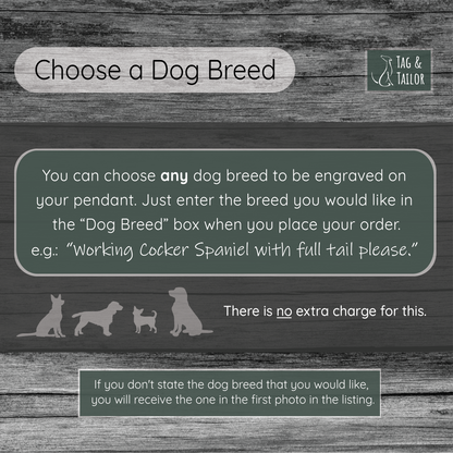 Dog Breed Pendant